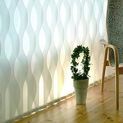 wavy verticle blinds in india